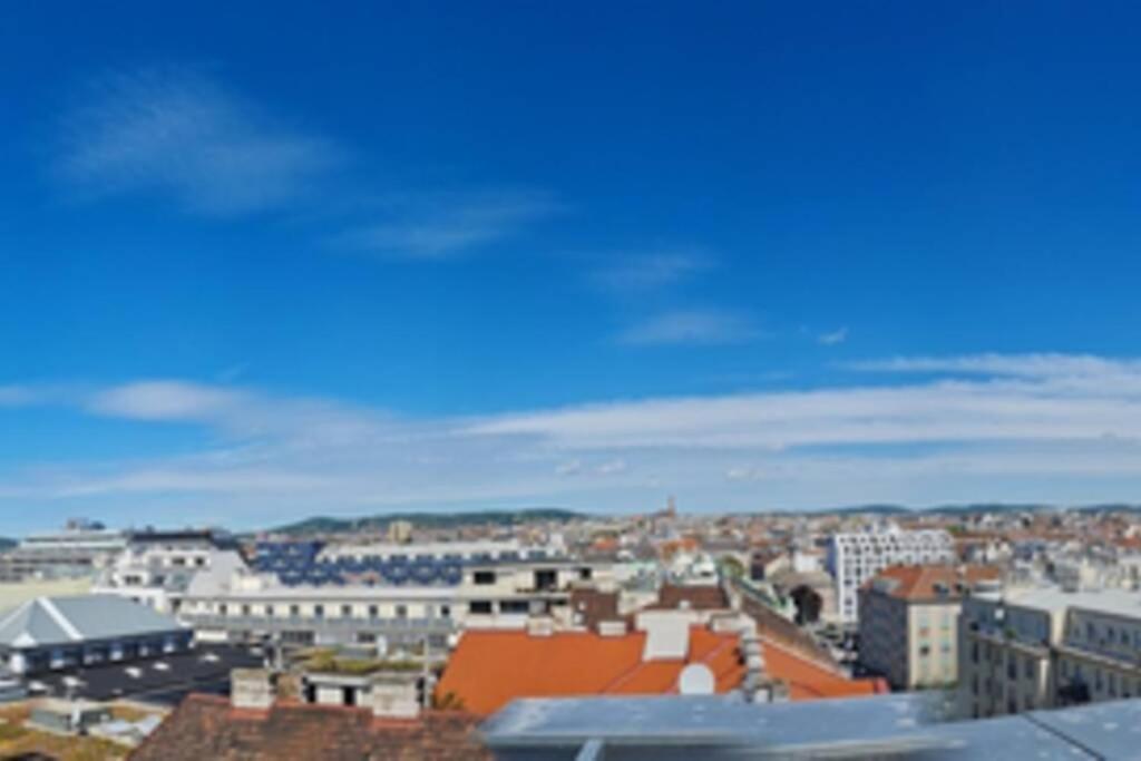 Penthouse With Amazing Terrace L Lf42 Apartman Bécs Kültér fotó